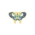 thumbnail image 1 of Kawaii Lovely Cute Insect Butter Animation Game Peripheral Toys Metal Brooch Badge Q-Version Decorations Anime Action Collection, 1 of 1