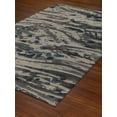 thumbnail image 3 of Addison Atlas Abstract Waves Blue Area Rug 33X51, 3 of 3