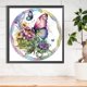 thumbnail image 3 of Pintura de diamante 5D DIY Kit de mariposa de taladro redondo completo decoración del hogar arte artesanal JShteea El nuevo, 3 of 9