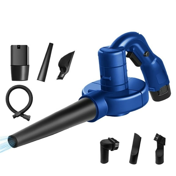 Cordless Electric Air Blower & Suction Leaf Computer Dust Snow Blowing Cleaner Collector Power Tool ,Strong Wind