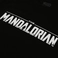 thumbnail image 3 of Star Wars: The Mandalorian - Camiseta Logotipo para Hombre (Negro), 3 of 3