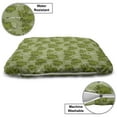 thumbnail image 3 of Woodland Pet Bed, Wildlife Scene of Trees in a Forest, Chew Resistant Pad for Dogs and Cats Cushion with Removable Cover, 24" x 39", Olive Green Pale Green, by Ambesonne, 3 of 4