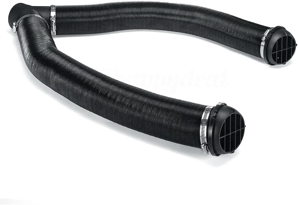 Diesel Parking Heater Set, 75mm Warm Heater Duct Pipe, Air Outlet, Y-type Elbow & Clamps