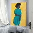 thumbnail image 3 of Amy Sherald-Saint Woman Picture Print Canvas Poster Wall Paint Art Posters Decor Modern Home Artworks Gift 24x36inch(60x90cm), 3 of 6