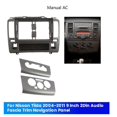 thumbnail image 2 of Dashboard DVD 9 Inch 2Din Audio Fascia Panel For Tiida 04-11, 2 of 5