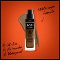 thumbnail image 2 of Foundation NYX Can't Stop no detendrá la cobertura total Deep Sabl, 2 of 5