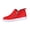 Red, variant on YLYL Women's Suede Ankle Boots Round Toe Side Zipper Low Top Wide Width Slip on Fashion Casual Boots