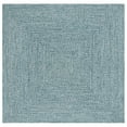 thumbnail image 4 of SAFAVIEH Braided Gino Distressed Machine Washable Reversible Runner Rug, Teal/Green, 2'3" x 14', 4 of 4