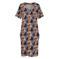 thumbnail image 4 of Mr Worldwide Loose Pocket Dress vestido de verano mujer 2025 vestido de mujer elegante y chic de noche para mujer verano, 4 of 7