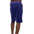 thumbnail image 3 of 9 Crowns Men's TR William Fleece Casual Shorts (Purple, Medium), 3 of 4