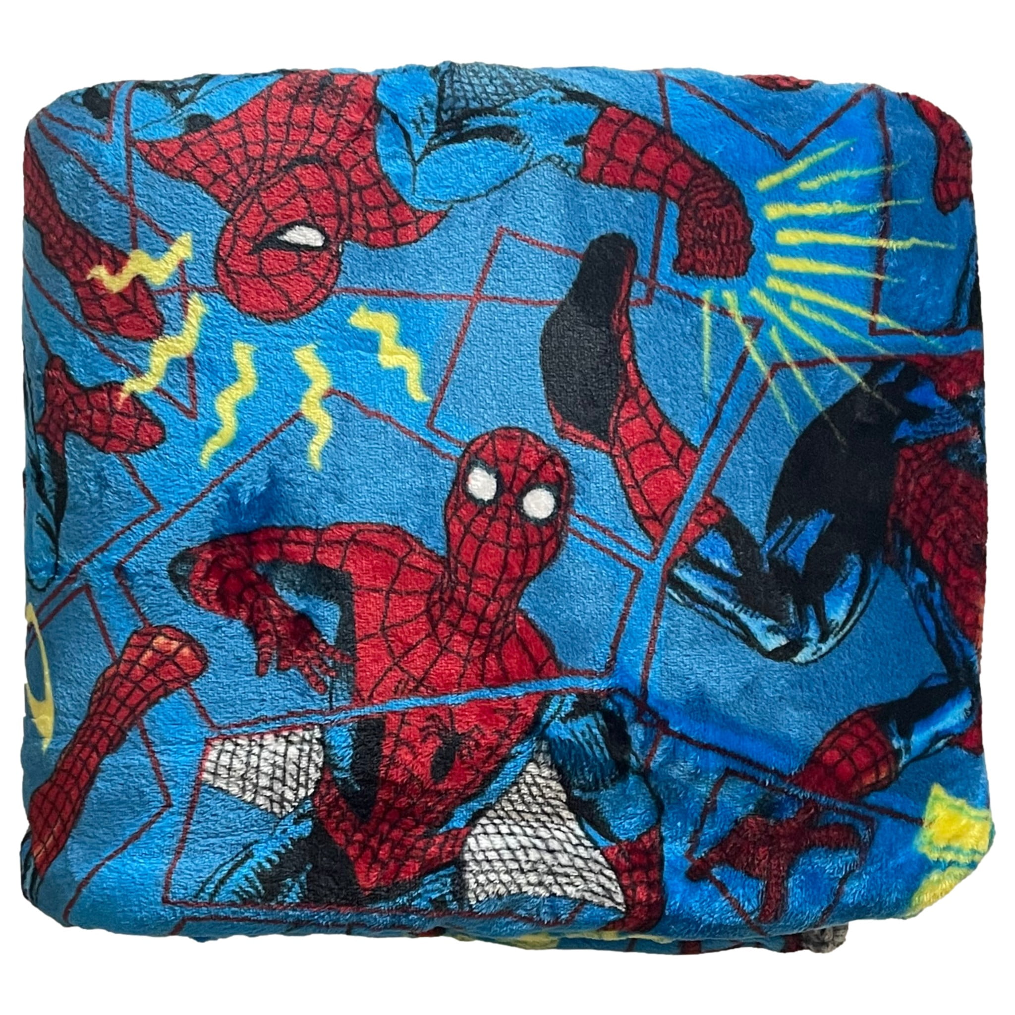 The Big One Oversized Marvel Spider-Man Plush Throw Blanket, Spiderman 5ft x 6ft