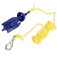 thumbnail image 3 of Wchiuoe Durable Aluminum Foldable Inflatable Boat Canoe Kayak Anchor Rope Buckle Kit Accessory,Foldable Anchor, 3 of 8