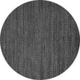 thumbnail image 1 of Ahgly Company Indoor Round Abstract Gray Modern Area Rugs, 6' Round, 1 of 4