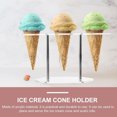 thumbnail image 4 of LCXmlly Cream Cone Holder Rack Transparent Ice Cream Cone Holder Cream Cone Display Stand for Weddings, 4 of 7