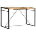 thumbnail image 6 of vidaXL Bar Table Kitchen Dining Room Pub Table Bistro Table Solid Wood Mango, 6 of 8