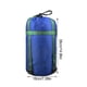 thumbnail image 2 of Greeniant Bolsa de compresión Hebilla ajustable Ahorro de espacio A prueba de rasgaduras Uniforme impermeable Material presurizado Saco para acampar al Type8 NO8 Greeniant OD020841-03, 2 of 6