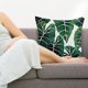 thumbnail image 5 of Daboolka Funda de almohada de lino con diseño de planta de bosque tropical, funda de cojín para decoración de coche, boda, coche (J#), 5 of 7