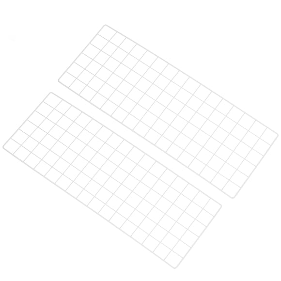 Uxcell Wire Grid Panel Board Photo Pictures Memo Display Grid Panels Hanging Organizer Wall Decorative Panel White 31.5x12 Inch