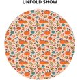 thumbnail image 4 of Thanksgiving Pumpkin Tablecloth Round 60 Inch Table Cloth Cover Mat Holiday Party Decoration for Dining Room Home Kitchen Picnic, 4 of 6