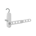 thumbnail image 1 of Portable Travel Clothes Hanger Foldable Drying Rack with 7 Hooks for Outdoor Camping and Laundry Organizer Space Saving Lightweight Travel, 1 of 3