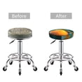 thumbnail image 5 of Gukieu Mango In The Rain Print Round Chair Cover, Dust-proof and Non-slip Bar Chair Protective Cover, Suitable for Bars, Restaurants, Offices-14 inch, 5 of 7