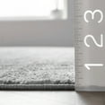 thumbnail image 5 of nuLOOM Misty Shades Deedra Runner Rug, 2' 6" x 10', Gray, 5 of 9
