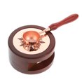 thumbnail image 3 of MasteelfCA 2pcs Practical Sealing Stamp Wax Furnace Portable DIY Melting Stove with Spoon, 3 of 7