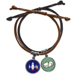 thumbnail image 1 of Cohetes espaciales despegar universo píxel Pulsera Cuerda Mano Cadena Cuero Dinero Pulsera Unbranded M, 1 of 2