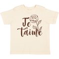 thumbnail image 3 of Inktastic Je T'aime Boys or Girls Toddler T-Shirt, 3 of 5