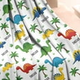 thumbnail image 2 of White Dinosaurs Palms Names Pattern Blanket,Comfortable Soft Lamb Wool Throw Blanket,All Season,Warm Lightweight Blankets for Sofa Bed Couch Living Room Chair,50"x60", 2 of 4