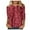 Red-5, variant on Women's Sequin Print Tunic Tops 3/4 Sleeve Round Neck Relax Fit Shirts Party Disco Clubwear Tees 2025