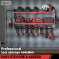 thumbnail image 4 of Power Tool Organizer with Charging Station Wall Mount  Cordless Drill and Battery Holder for Garage Organization  Electric Tools Storage Rack Build in Surge Protection Power Strip - Yello, 4 of 9