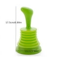 thumbnail image 3 of 1pc Toilet Plunger Holder, Kitchen Bathroom Sink Drain Pipe Pipeline Dredge, Suction Cup Toilet Plunger, 3 of 4