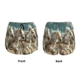 thumbnail image 3 of Xecao Roman Chariot Horse Race for Double-layer Running Short for Women, Perfect for Gym, Tennis, and More, Featuring a Convenient Pocket-X-Large, 3 of 7