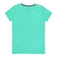 thumbnail image 1 of Playera Fruit of the Loom para Mujer, Manga Corta Cuello Redondo, Verde, Talla G, 1 of 4