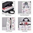thumbnail image 3 of Balery Rose Flower B Mochila ligera para hombre y mujer: duradera e impermeable, ideal para la escuela, el trabajo, viajes y uso diario., 3 of 7