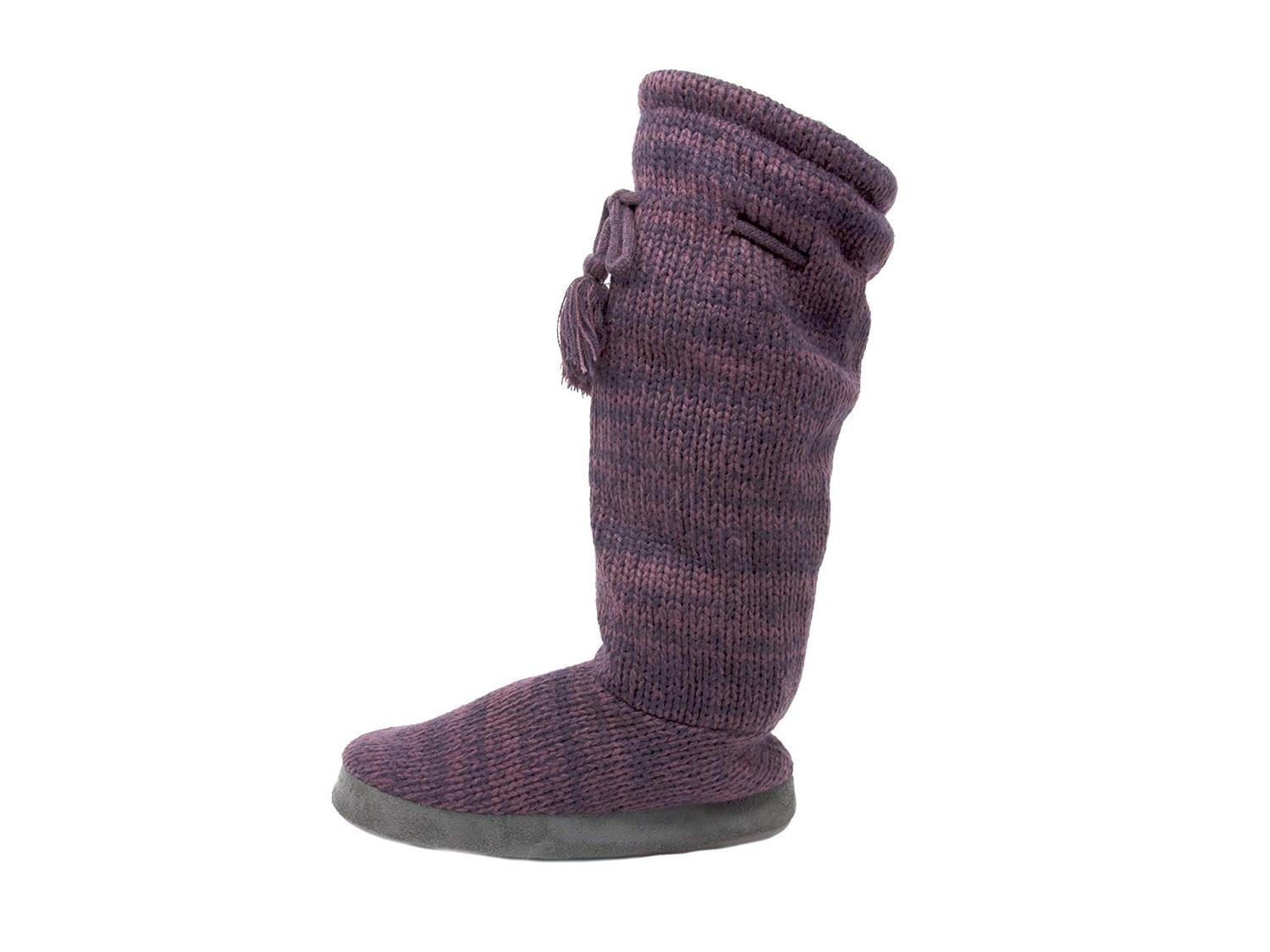 knee high slipper boots
