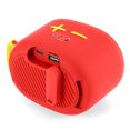 thumbnail image 4 of LACKUST Bluetooth Audio Cloth Speaker Plug-in Mini Stereo Outdoor Bluetooth Speaker Stylish External Light Long Battery Life Device Interconnection,Red, 4 of 8