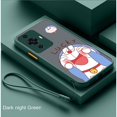 thumbnail image 1 of Huawei nova 11 Pro 11i Y91 Y71 Lindo Caso Lucky Doraemon Candy Color Carcasa Transparente Mate Parachoques Cubierta Trasera, 1 of 4