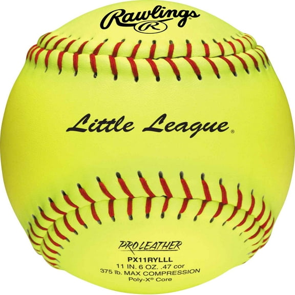 Rawlings Little League 11 inch Leather Softballs
