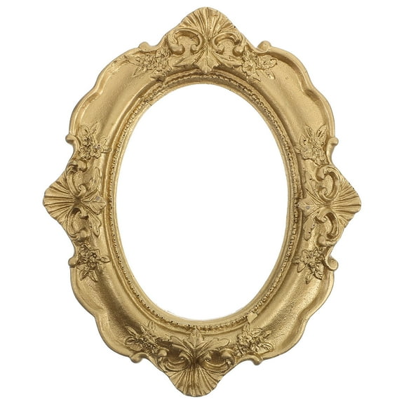 ELAYARD Antique Style Golden Photo Frame Decorative Vintage Home Ornament