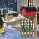 thumbnail image 4 of onlyliua Ofertas Del Día Bandera Navideña para Jardín, Decoración para El Ambiente Festivo Del Patio, Bandera Colgante Feliz para Exteriores, Decoración Navideña para El Patio, 4 of 6