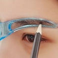 thumbnail image 2 of PVCS Professional Beauty Tool Makeup Grooming Drawing Blacken Eyebrow Template, 2 of 2