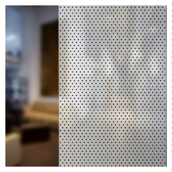 BDF 4PIN Pinholes On White Decorative Window Film 25in X 7ft