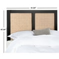 thumbnail image 4 of SAFAVIEH Vienna Cane Farmhouse Wood Headboard, Full, Black, 4 of 7