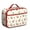 Red-41, variant on Insulated Lunch Bag with Cute Cartoon Crab Design - Thermal Insulated Small Lunch Box, Leakproof & Spacious for Work, School, Beach - Vintage Nautical Crab Theme