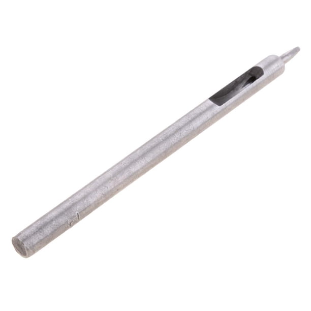 Perforadora de agujeros de 14 tamaños para correa de reloj, junta de cuero hueca, herramienta de 0,5-6 mm 1.0mm