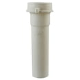 thumbnail image 3 of Westbrass 109606W 1-1/2" x 6" Poly Slip-Joint Bath Drain Waste Assembly Extension Tube, White, 3 of 4