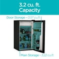 thumbnail image 4 of BLACK+DECKER BCRK32B Compact Refrigerator & Mini Fridge with Freezer, 3.2 cu. ft., Black, 4 of 7