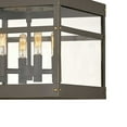 thumbnail image 6 of 4 Light Medium Outdoor Flush Mount in Transitional Style 12 inches Wide By 12 inches High-Oil Rubbed Bronze Finish Bailey Street Home 81-Bel-3088087, 6 of 7